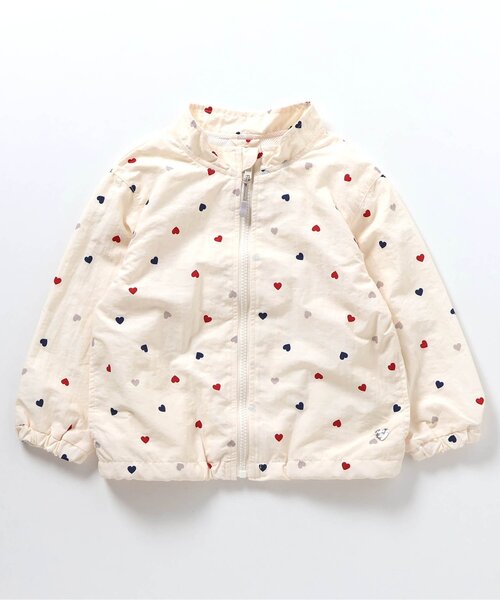 apres les cours（アプレレクール）の「バラエティウィンドブレーカー（ナイロンジャケット・キッズ・ブラック/アイボリー/ブラウン/ラベンダー・80/90/100/110/120/130/140）」の12枚目の写真