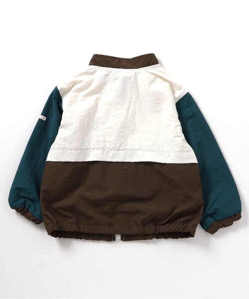 apres les cours（アプレレクール）の「バラエティウィンドブレーカー（ナイロンジャケット・キッズ・ブラック/アイボリー/ブラウン/ラベンダー・80/90/100/110/120/130/140）」の10枚目の写真