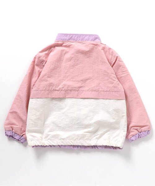 apres les cours（アプレレクール）の「バラエティウィンドブレーカー（ナイロンジャケット・キッズ・ブラック/アイボリー/ブラウン/ラベンダー・80/90/100/110/120/130/140）」の8枚目の写真