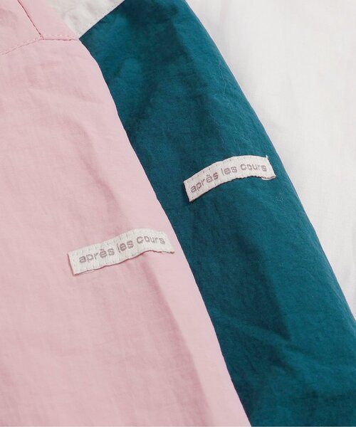apres les cours（アプレレクール）の「バラエティウィンドブレーカー（ナイロンジャケット・キッズ・ブラック/アイボリー/ブラウン/ラベンダー・80/90/100/110/120/130/140）」の6枚目の写真