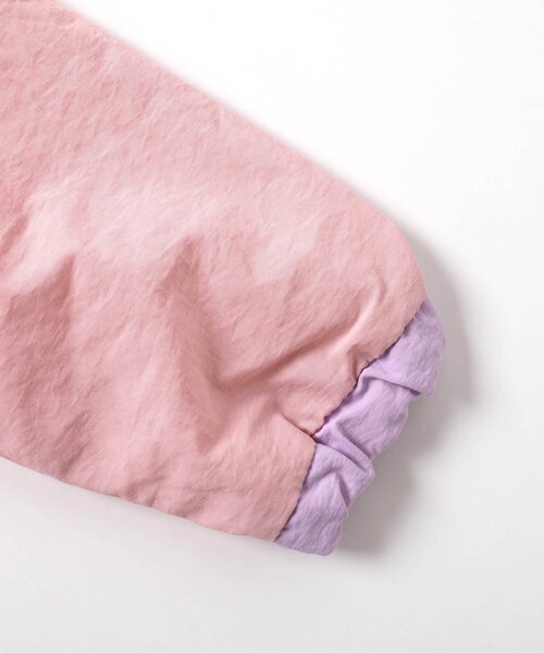 apres les cours（アプレレクール）の「バラエティウィンドブレーカー（ナイロンジャケット・キッズ・ブラック/アイボリー/ブラウン/ラベンダー・80/90/100/110/120/130/140）」の5枚目の写真