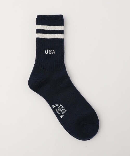 ROSTER SOX(ロスターソックス)の「<ROSTER SOX>LA 84 ライン ソックス(ソックス/靴下・メンズ・ロイヤルブルー/ネイビー/ワインレッド・FREE)」の1枚目の写真
