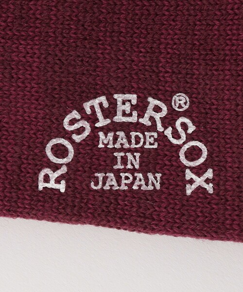 ROSTER SOX(ロスターソックス)の「<ROSTER SOX>LA 84 ライン ソックス(ソックス/靴下・メンズ・ロイヤルブルー/ネイビー/ワインレッド・FREE)」の7枚目の写真