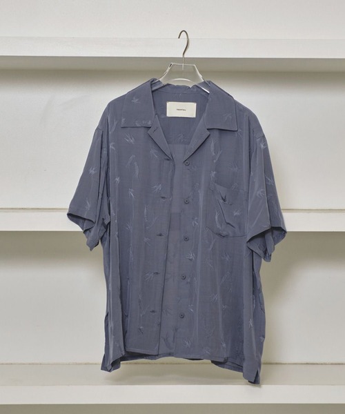 TODAYFUL/トゥデイフル】Swallow Satin Shirts/スワローサテン