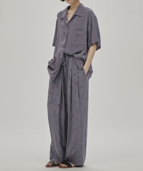 TODAYFUL(トゥデイフル) 　スワローサテンシャツ TODAYFUL/トゥデイフル】Swallow Satin Shirts/スワローサテン