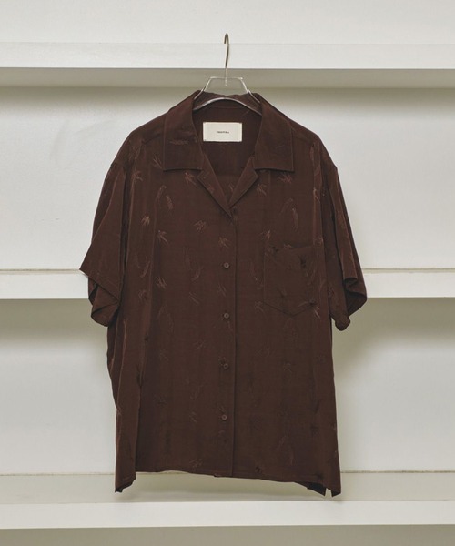 【高額売筋】 TODAYFUL/トゥデイフル】Swallow Satin Shirts/スワローサテン トップス