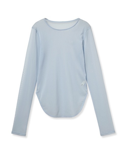 FURFUR（ファーファー）の「シアープルオーバー（Tシャツ/カットソー・レディース・アイボリー/ブラック/サックスブルー/ベージュ/ドット・FREE）」の4枚目の写真