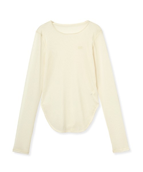 FURFUR（ファーファー）の「シアープルオーバー（Tシャツ/カットソー・レディース・アイボリー/ブラック/サックスブルー/ベージュ/ドット・FREE）」の6枚目の写真