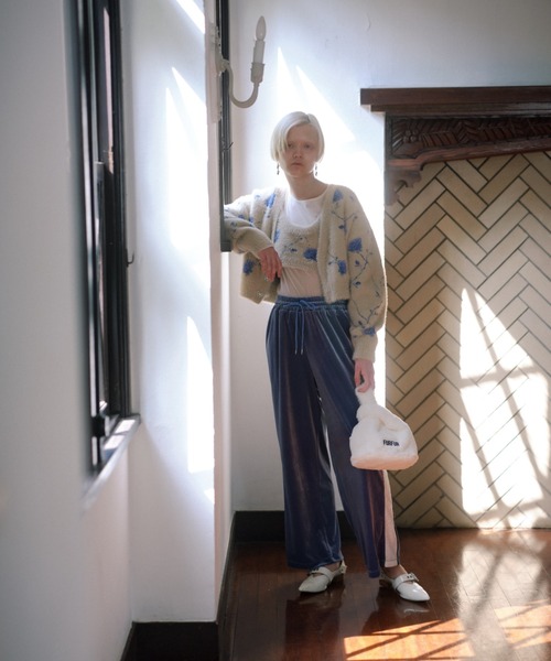 FURFUR（ファーファー）の「シアープルオーバー（Tシャツ/カットソー・レディース・アイボリー/ブラック/サックスブルー/ベージュ/ドット・FREE）」の10枚目の写真