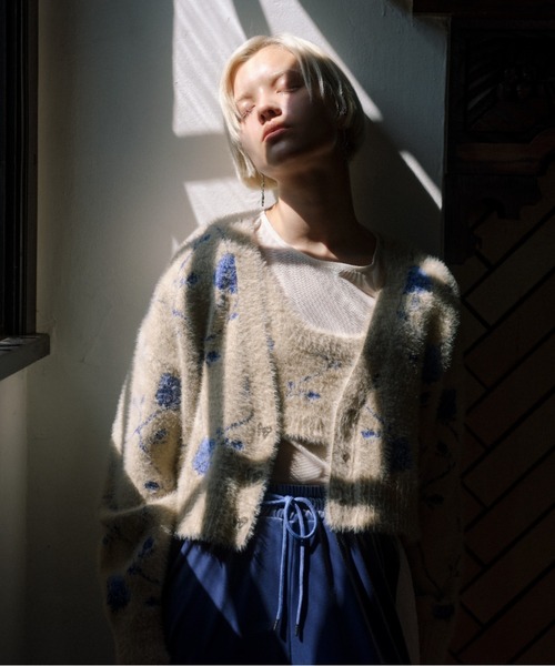 FURFUR（ファーファー）の「シアープルオーバー（Tシャツ/カットソー・レディース・アイボリー/ブラック/サックスブルー/ベージュ/ドット・FREE）」の11枚目の写真