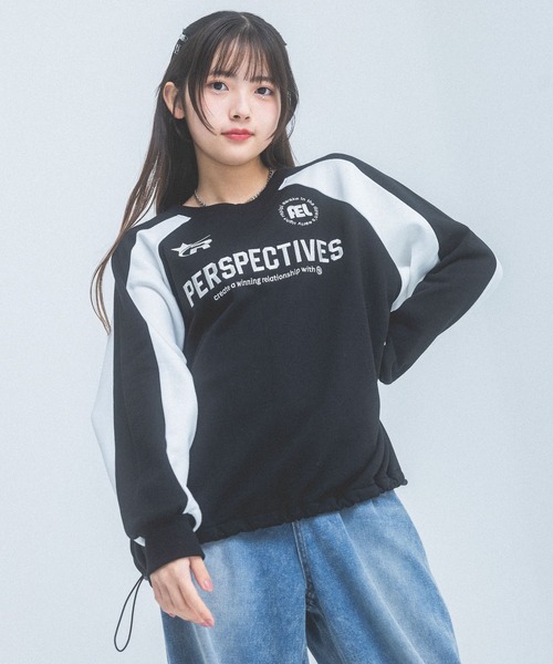 repipi armario(レピピ アルマリオ)の「【裏起毛】ゲーミングスウェット(スウェット・キッズ・ブラック/グレー/ブルー/レッド・SMALL/MEDIUM/LARGE)」の2枚目の写真