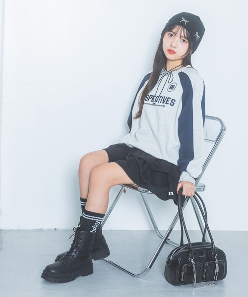 repipi armario(レピピ アルマリオ)の「【裏起毛】ゲーミングスウェット(スウェット・キッズ・ブラック/グレー/ブルー/レッド・SMALL/MEDIUM/LARGE)」の12枚目の写真