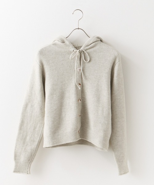 アンサンブル Camisole and cardigan set / キャミ＋ニットフード付きカーディガン セット AO2 アンサンブル Camisole and cardigan set / キャミ＋ニット