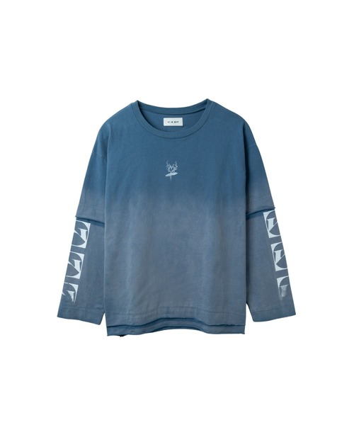 ルブロ ルブレフ グラデーションTシャツ グラデーショングラフィックTシャツ / GRADIENT GRAPHIC TEE