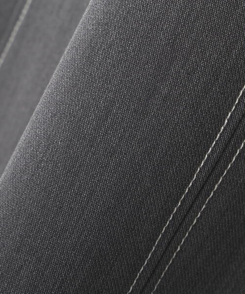 FREE'S MART（フリーズマート）の「◆配色ステッチジャンスカ（ジャンパースカート・レディース・ベージュ/ブラック/グレー・SMALL/MEDIUM）」の4枚目の写真