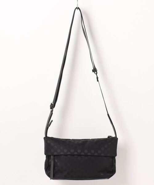 【セール】はっ水ドットジャカード リサイクルレザーコンビ ショルダー（ショルダーバッグ）｜Y'SACCS（イザック） pattayablatt.com