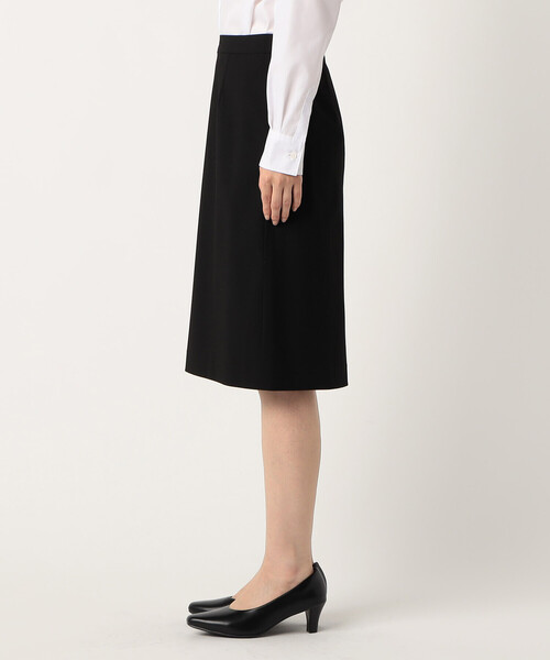 【セットアップ対応】SUPER-TEX ウール混トロピカルストレッチ タイトスカート（スーツジャケット）｜COMME CA ISM（コムサイズム）