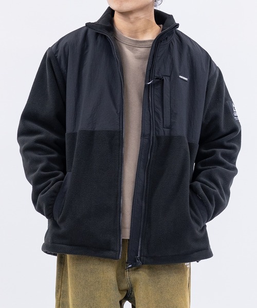 セール】【ag】〔GERRY/ジェリー〕ナイロン切替 総裏 フリース