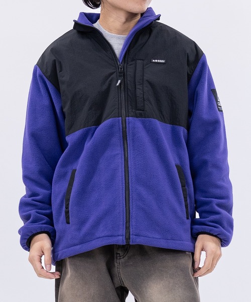 セール】【ag】〔GERRY/ジェリー〕ナイロン切替 総裏 フリース