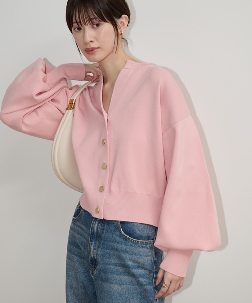 ゴールドボタンカーディガン（カーディガン/ボレロ）｜Shelly island