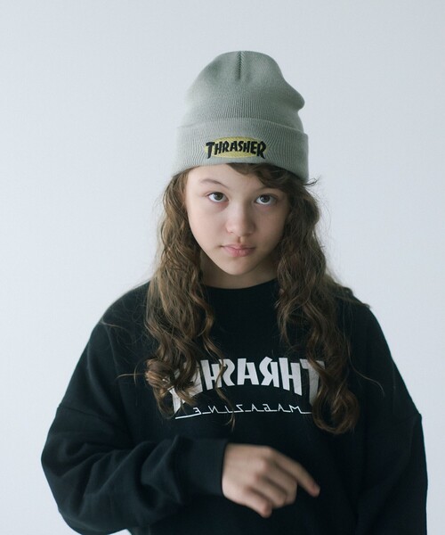 THRASHER（スラッシャー）の「【別注】＜THRASHER＞ビーニー / ニット