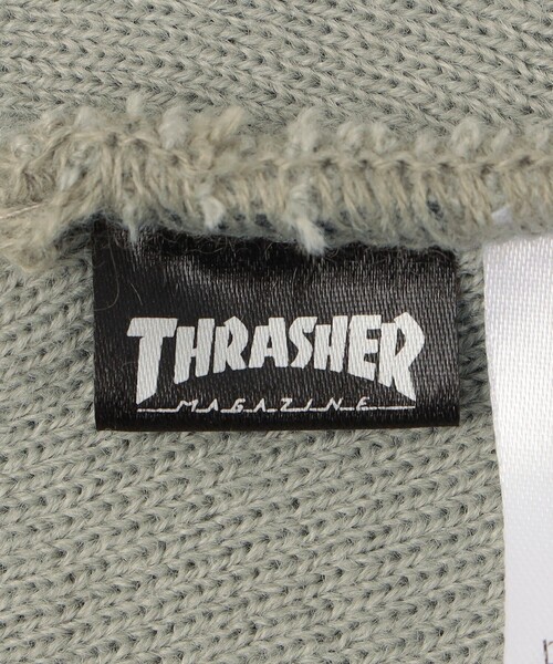 THRASHER(スラッシャー)の「【別注】<THRASHER>ビーニー / ニット帽 / キッズ(ニットキャップ/ビーニー・キッズ・オリーブ/ネイビー/マスタード・FREE)」の14枚目の写真