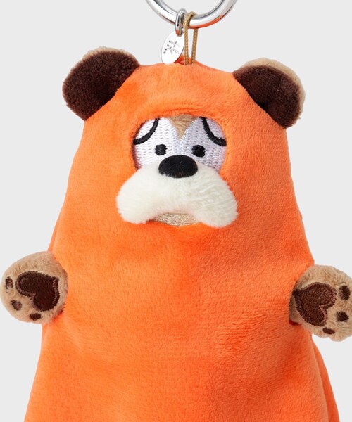 tk.TAKEO KIKUCHI（ティーケータケオキクチ）の「オバくまキーホルダー（キーケース/キーアクセサリー・メンズ・ブルー系その他/オレンジ/ブルー系その他2/ホワイト系1/オレンジ系その他2/ホワイト・00）」の9枚目の写真