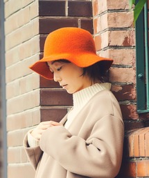 YOKOI BERET（ヨコイベレー）の「フレアハット RONDE(ロンド) 【日本製】（ハット・レディース）」