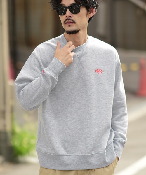 GERRY（ジェリー）の「【GERRY】別注 ワンポイント 刺しゅう 裏起毛 トレーナー（スウェット・メンズ・杢グレー/ブルーグレー/ネイビー/ブラック/ブラック系/ブルー系/グレー系/ネイビー系・MEDIUM/LARGE/X-LARGE）」の5枚目の写真