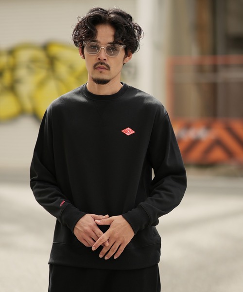 GERRY（ジェリー）の「【GERRY】別注 ワンポイント 刺しゅう 裏起毛 トレーナー（スウェット・メンズ・杢グレー/ブルーグレー/ネイビー/ブラック/ブラック系/ブルー系/グレー系/ネイビー系・MEDIUM/LARGE/X-LARGE）」の22枚目の写真