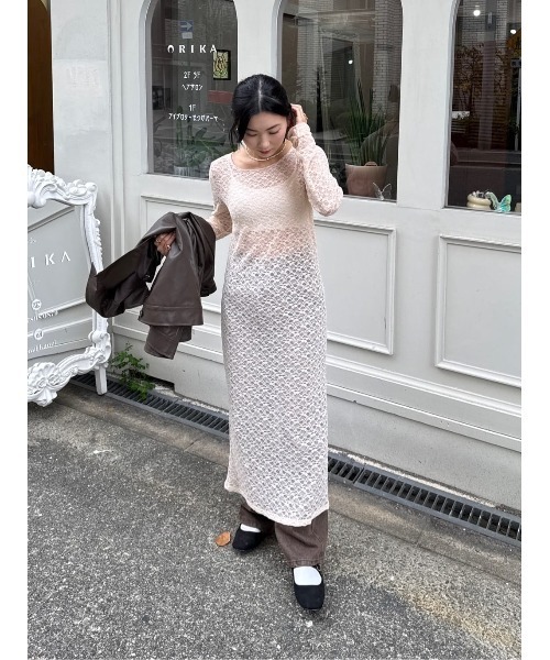 titivate（ティティベイト）の「ワイドデニムパンツ（デニムパンツ・レディース・ライトグレー/ブラウン/ライトブルー/オフホワイト/インディゴブルー・SP/S/M/MT/L）」の22枚目の写真