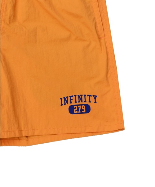 INNOCENT(イノセント)の「【WEARISTA/kii_memeデザイン】【INFINITY 279】カレッジロゴ風 ワンポイントデザイン 水陸両用ショーツ ブラック meme-003,004(その他パンツ・キッズ・ブラック/オレンジ・SMALL/X-SMALL/MEDIUM)」の11枚目の写真