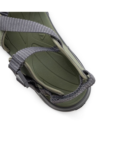 FILA（フィラ）の「PEITO SD（サンダル・レディース・グレー/カーキ/ブラック・23.0cm/24.0cm/25.0cm/26.0cm/27.0cm/28.0cm）」の21枚目の写真