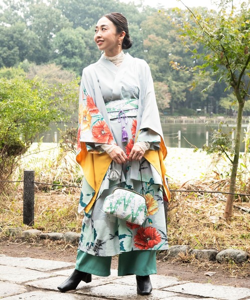 カヤ（カヤ）の「【カヤ】色遊パンツ（その他パンツ・レディース・パープル/スミクロ/ピンク/グリーン・FREE）」の12枚目の写真