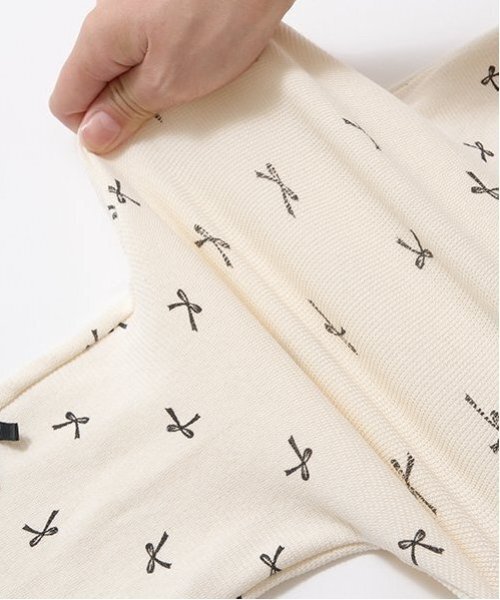 Lycee mine(リセマイン)の「【ともパン】リボンリボンストレートパンツ(その他パンツ・キッズ・ブラック/クリーム/マルチ/アイボリー/サックスブルー/ラベンダー/ミント/ピンク・140cm/130cm/100cm/110cm/120cm)」の12枚目の写真