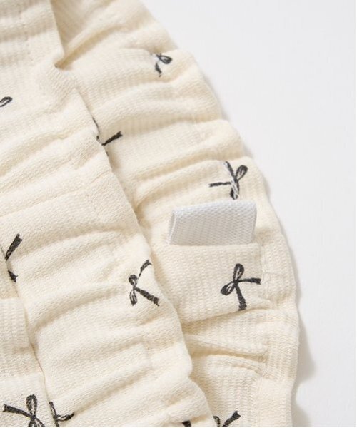 Lycee mine(リセマイン)の「【ともパン】リボンリボンストレートパンツ(その他パンツ・キッズ・ブラック/クリーム/マルチ/アイボリー/サックスブルー/ラベンダー/ミント/ピンク・140cm/130cm/100cm/110cm/120cm)」の13枚目の写真