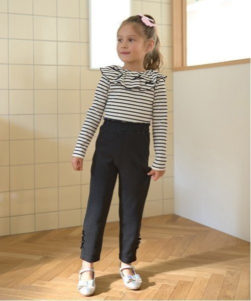 ともパン】リボンリボンストレートパンツ（その他パンツ）｜Lycee mine