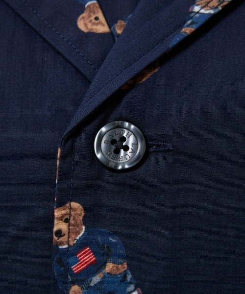 POLO RALPH LAUREN（ポロ ラルフ ローレン）の「【POLO RALPH LAUREN】コアフラッグセーターベア パジャマ（その他ルームウェア・メンズ・ネイビー/レッド・MEDIUM/LARGE）」の4枚目の写真