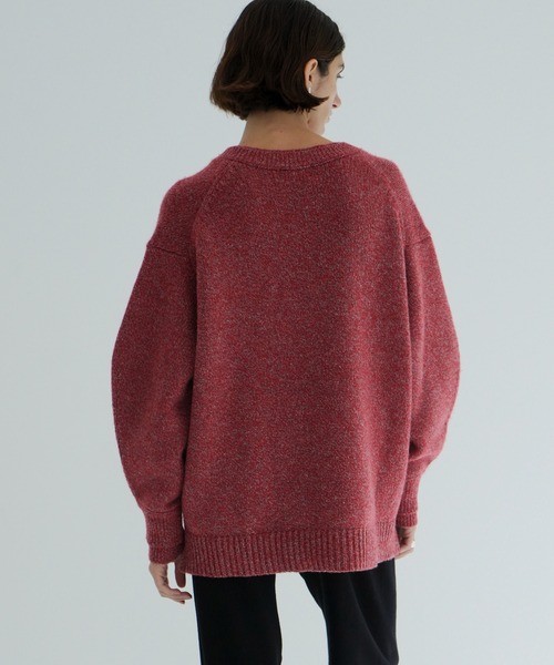 CLANE（クラネ）の「2WAY NECK OVER KNIT TOPS（ニット/セーター・レディース・その他/アイボリー/ベージュ・1/2）」の7枚目の写真