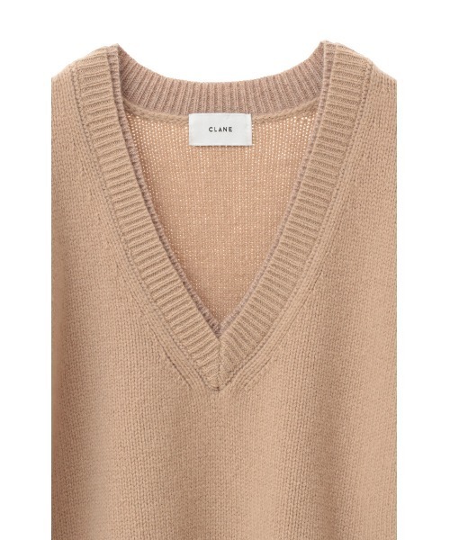 CLANE（クラネ）の「2WAY NECK OVER KNIT TOPS（ニット/セーター・レディース・その他/アイボリー/ベージュ・1/2）」の19枚目の写真