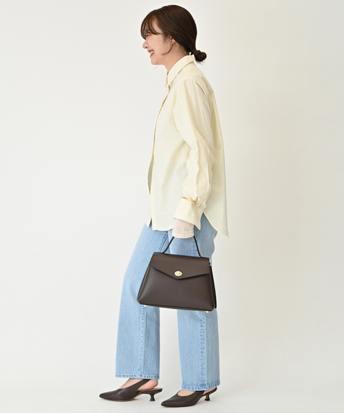 SLOBE IENA（スローブイエナ）の「シアーロングインナー（Tシャツ/カットソー・レディース・ベージュ/ホワイト/サックスブルー・FREE）」の4枚目の写真