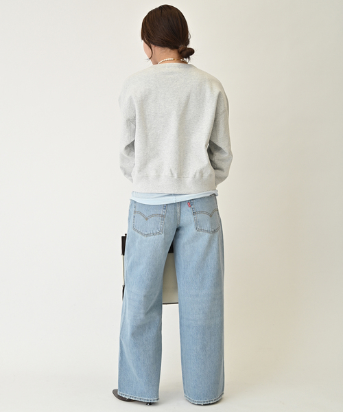 SLOBE IENA（スローブイエナ）の「シアーロングインナー（Tシャツ/カットソー・レディース・ベージュ/ホワイト/サックスブルー・FREE）」の15枚目の写真