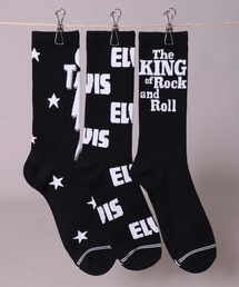 Perri's Socks（ぺリーズソックス）の「(LG)【Perri's Socks】【3足セット】アーティスト ジャガード クルーソックス（ソックス/靴下）」