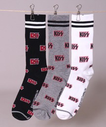 Perri's Socks（ぺリーズソックス）の「(LG)【Perri's Socks】【3足セット】アーティスト ジャガード クルーソックス（ソックス/靴下）」