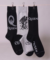 Perri's Socks（ぺリーズソックス）の「(LG)【Perri's Socks】【3足セット】アーティスト ジャガード クルーソックス（ソックス/靴下）」
