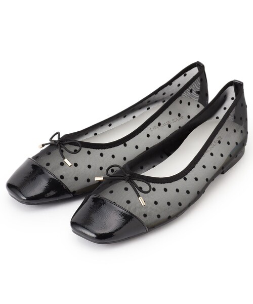 OPAQUE.CLIP（オペークドットクリップ）の「【7色展開】名品フラットバレエシューズ（パンプス・レディース・ベージュ系1/ブルー系/ブラック/シルバー系その他/ブラック系1/ベージュ/シルバー系2・40/50/25/30/45/35）」の21枚目の写真