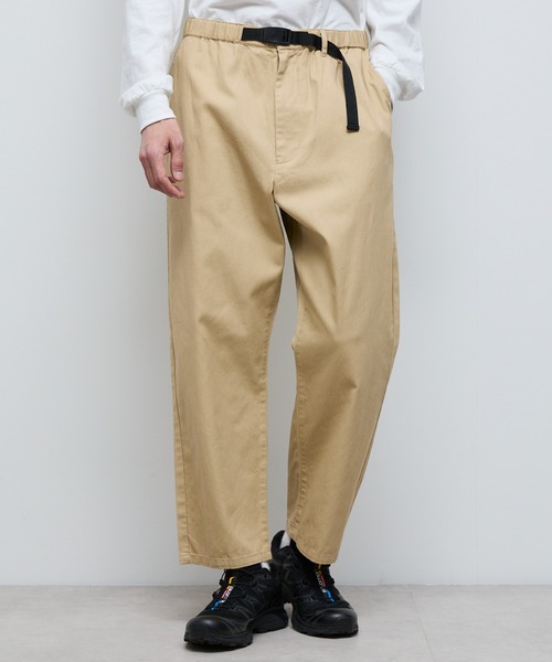Firsthand（ファーストハンド）の「ワイドシルエット イージークライミングチノパンツ（チノパンツ・メンズ・ライトブラウン/ベージュ/ブラック/チャコールグレー・マルチサイズ）」の4枚目の写真
