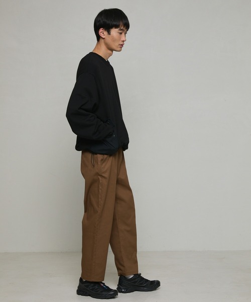 Firsthand（ファーストハンド）の「ワイドシルエット イージークライミングチノパンツ（チノパンツ・メンズ・ライトブラウン/ベージュ/ブラック/チャコールグレー・マルチサイズ）」の18枚目の写真