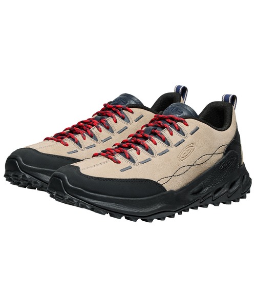 KEEN(キーン)の「KEEN/キーン メンズ スニーカー アウトドア フェス キャンプ JASPER ZIONIC ジャスパー 1029585(スニーカー・メンズ・ブラック×ベージュ・27.5cm/28.0cm/27.0cm)」の1枚目の写真