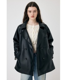 MOUSSY | F/LEATHER トレンチ(トレンチコート)